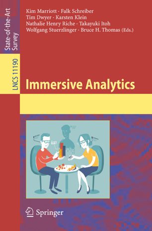 Cover of book Immersive Analytics